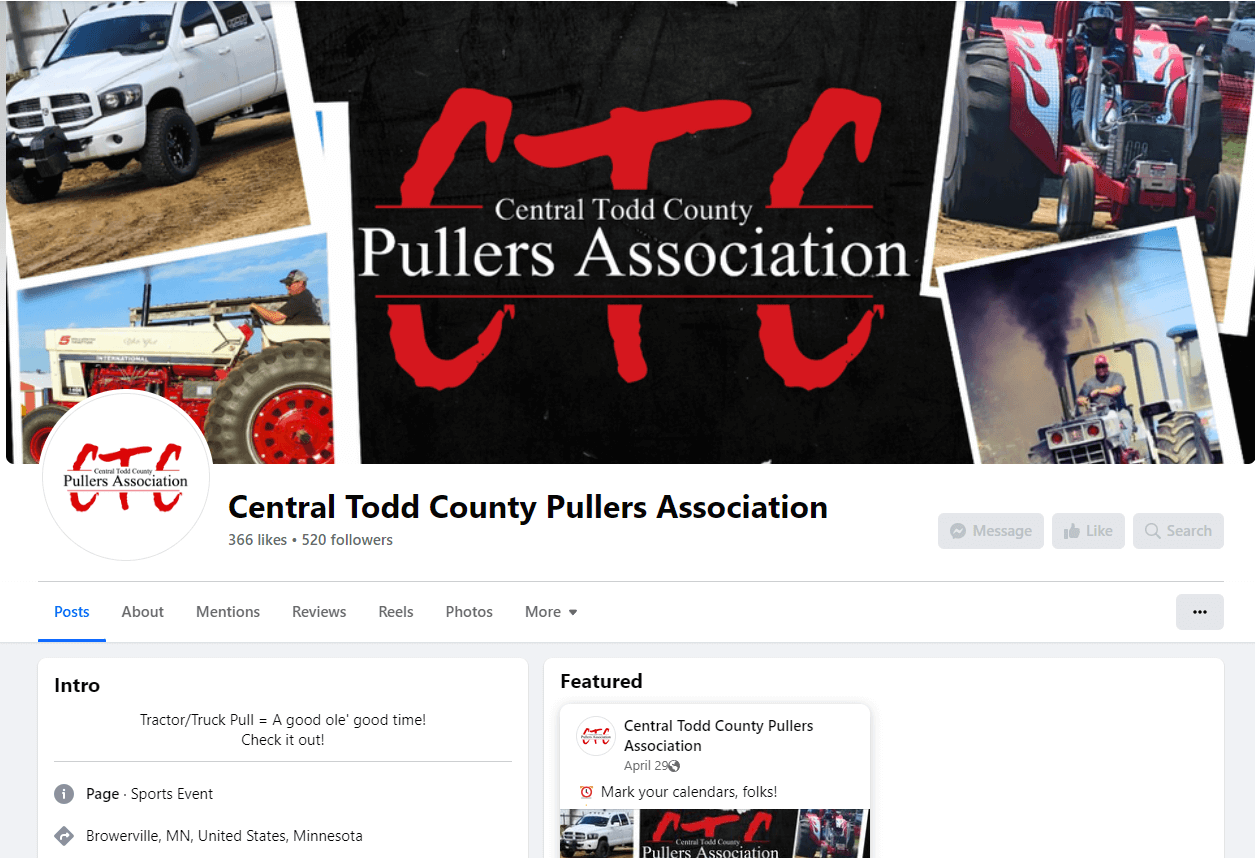 Central Todd County Pullers Association